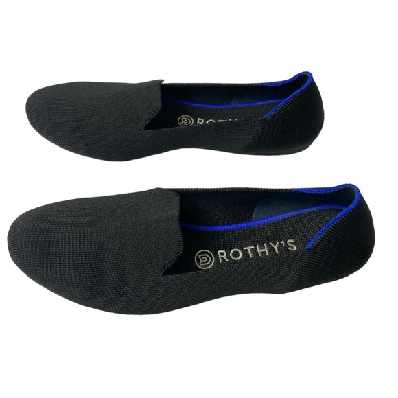 Rothy’s The Lounge Loafer In Black Solid Women’s Size 10 - Picture 5 of 12